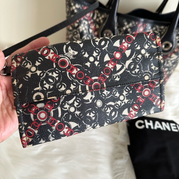 Auth Chanel Coco Tote Bag EUC with dust bag - Picture 12 of 17